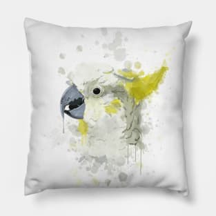 Sulphur-crested Cockatoo Pillow