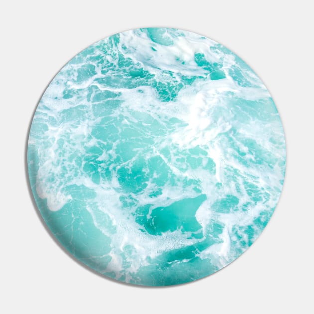 Sea waves turquoise Pin by Jenmag