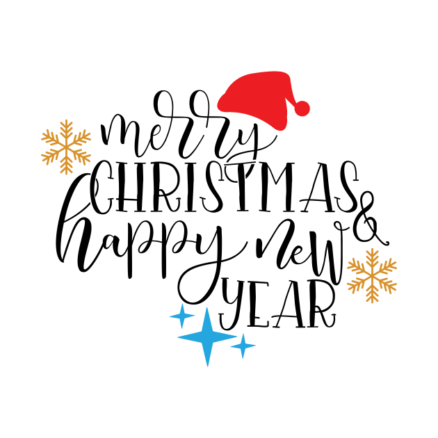 Merry Christmas & Happy New Year by Coral Graphics