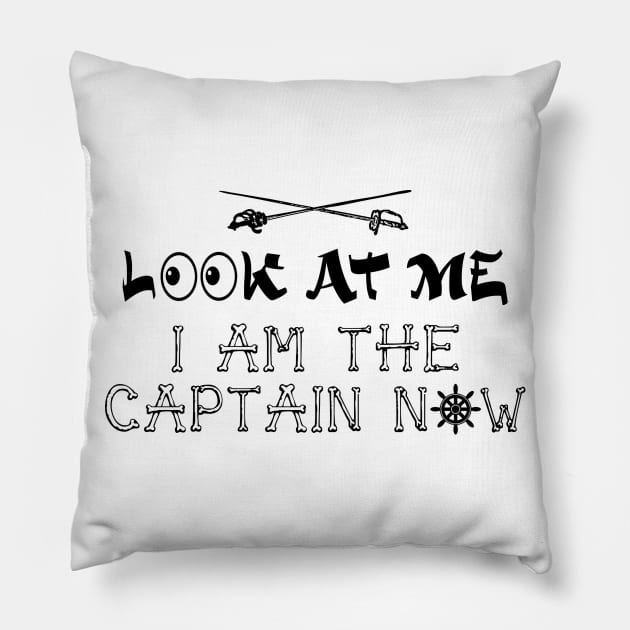 Look at me I am the captain now Pillow by NotoriousMedia