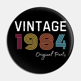 Vintage 1984 Pin