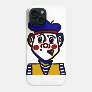 Pop Art Mime Phone Case