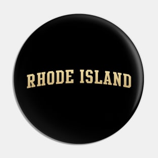 Rhode Island Pin