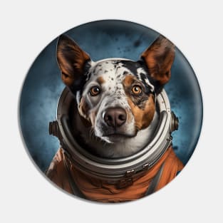 Astro Dog - Australian Cattle Dog Pin