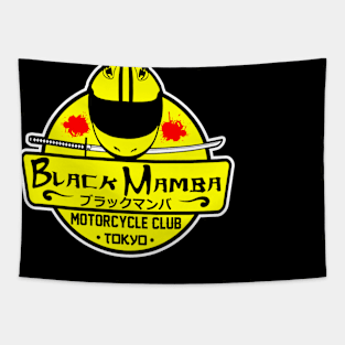 Black Mamba Motorcycle Club Tapestry