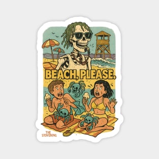 Beach Please Magnet