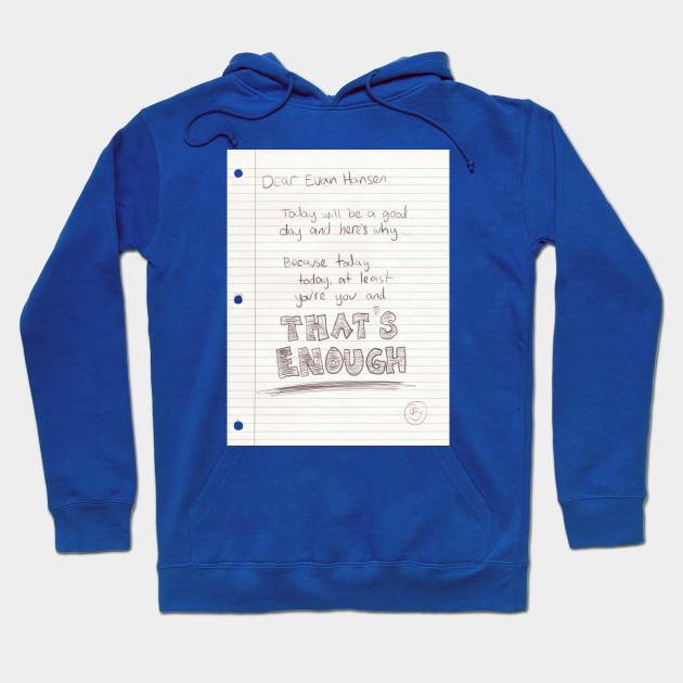 dear evan hansen zip up hoodie