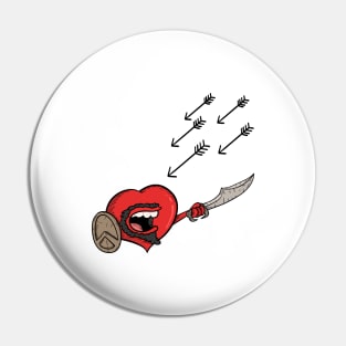 Spartan Love Pin