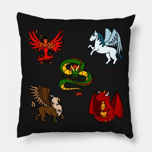 Fantasy in flight Pillow