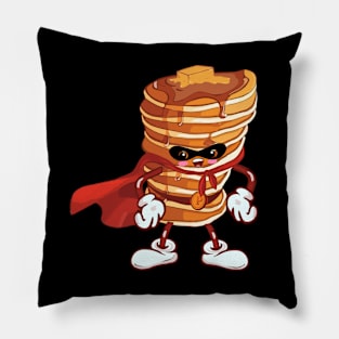 Captain pancake kawaii hero Butter Pillow