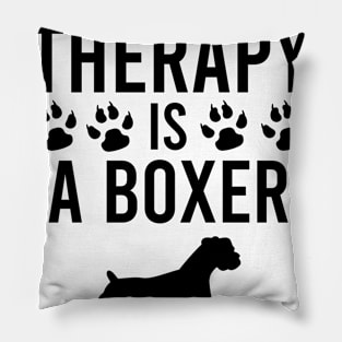 The best therapy is a boxer Pillow