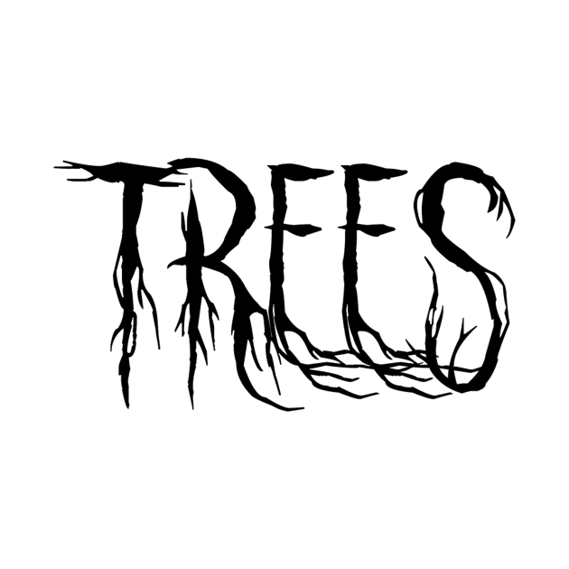 Trees (Scary Text Horror Movie) Font by AnotherOne