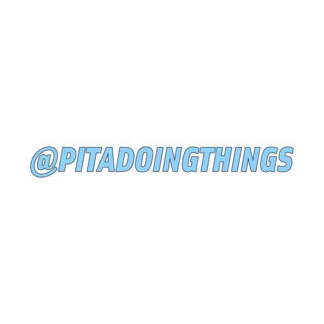 Pitadoingthings Signature Baby Blue (chest logo) by pitadoingthings