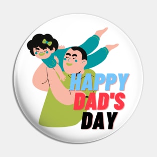 Father and daughter Pin