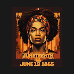 Juneteenth 1865 Celebration Black Pride T-Shirt