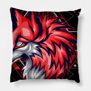 wolf pack Pillow