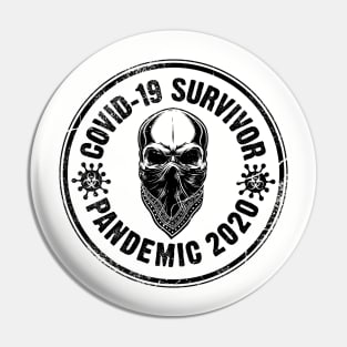 COVID-19 SURVIVOR Pin