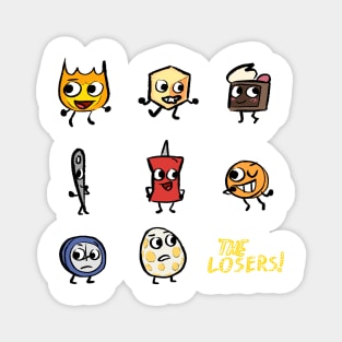 BFB THE LOSERS Pack Magnet