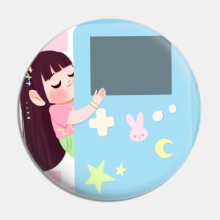 Gamer Girl Pin