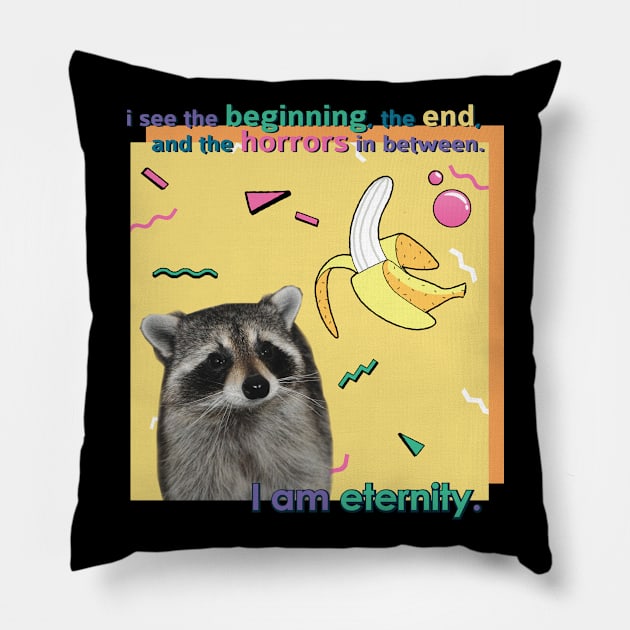 Banana Fashion Pillow by bucketthetrashpanda