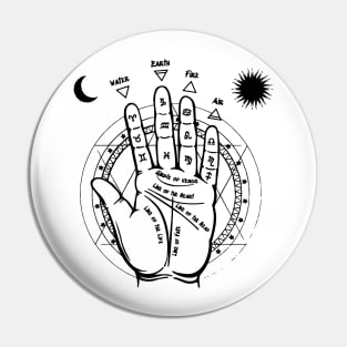 COSMIC HAND Pin