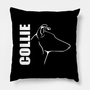 Proud Smooth Collie profile dog lover Pillow