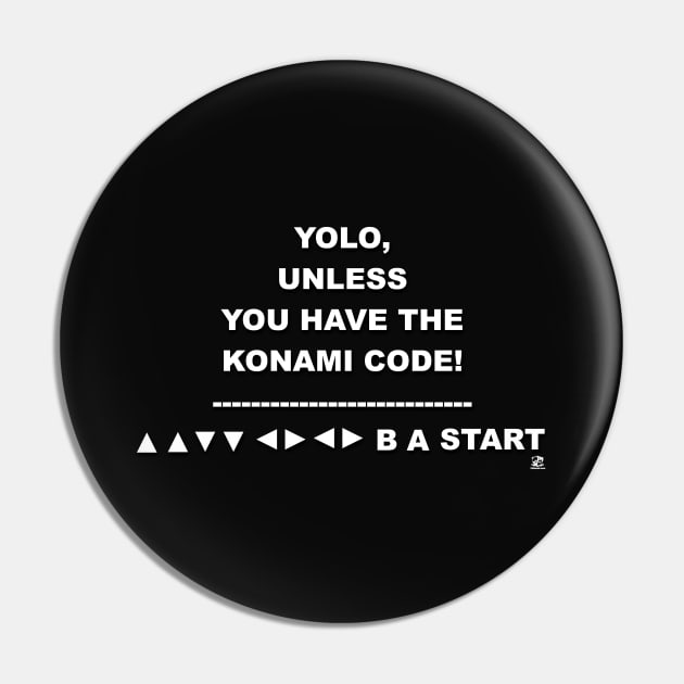 YOLO KONAMI Pin by ADHD.rocks 