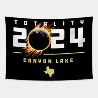 Canyon Lake Texas 2024 Total Solar Eclipse Tapestry