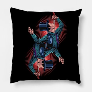 black magic 3 Pillow