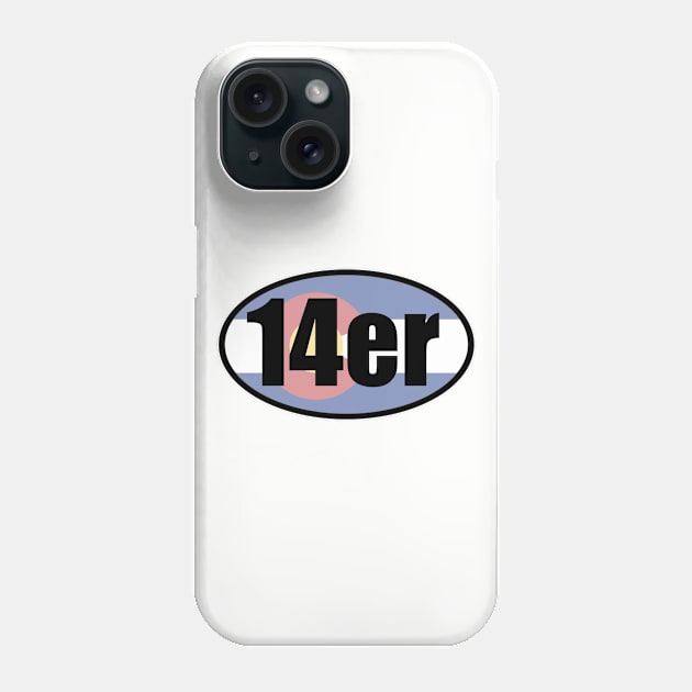 Colorado 14ers Phone Case by esskay1000