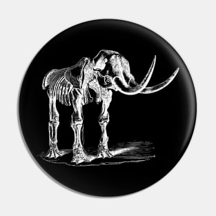 Mammoth Skeleton Pin