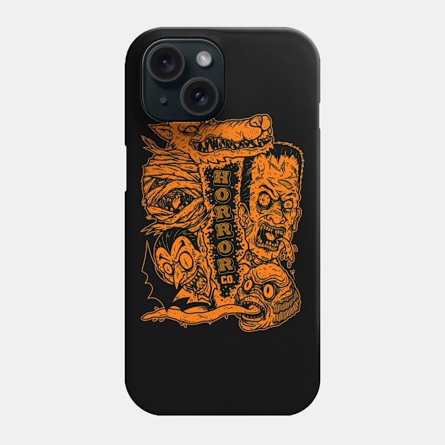 Horror Co. Phone Case by DesecrateART