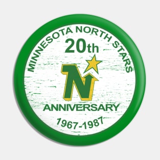 Defunct Minnesota North Stars Hockey 1987 Pin