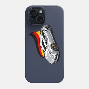 Silver 911 Turbo S Phone Case