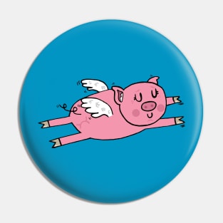 Flying pig Pin