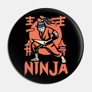 Ninja warrior Pin
