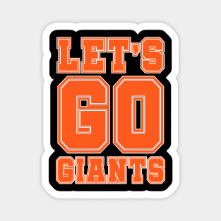 Let's go Giants Magnet