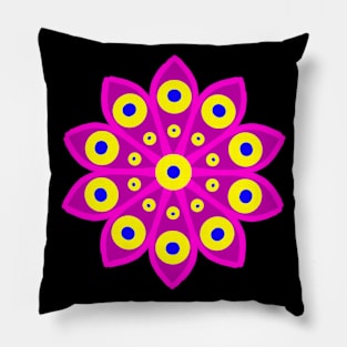 Pink Mandala Pillow