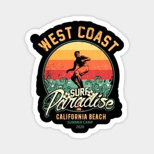 Surf Beach Summer Magnet