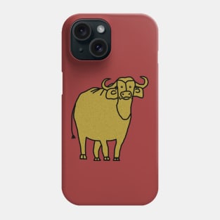 Gold Ox Phone Case