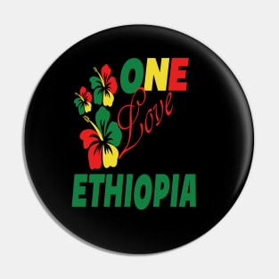 ONE LOVE ETHIOPIA Pin