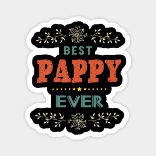 Best Pappy Ever Farther Day Magnet