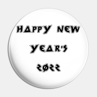 happy new year 2022  #16 Pin