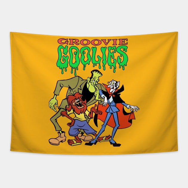 Groovie Ghoulies Tapestry by HellraiserDesigns