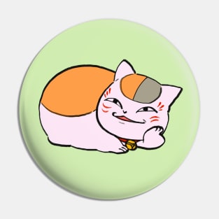 I draw smug nyanko sensei / Natsume's Book of Friends Pin