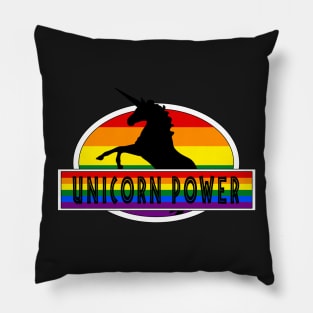 LGBT Gay Pride - Unicorn Power Pillow