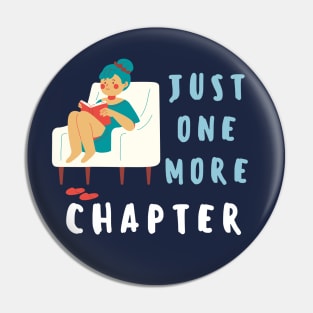 Just One More Chapter Pin