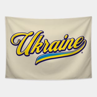 Ukraine Flag Tapestry