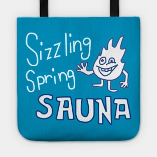 Sizzling Spring Sauna Tote