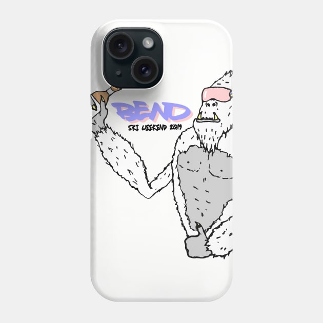 Yeti Phone Case by LK_TK_DESIGNS